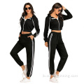 Damen 2 Stécker Outfit Tracksuit